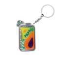 Papaya Punch Key chain